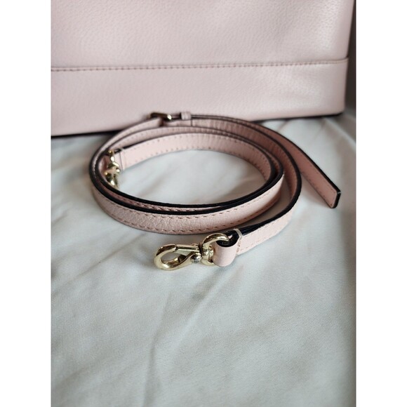 Kate Spade Wellesley Rachelle Satchel Bag Ballet Slipper Pink Leather Handbag - Picture 7 of 16